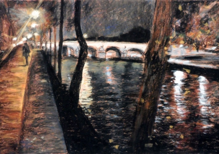 Pont Marie, pastel